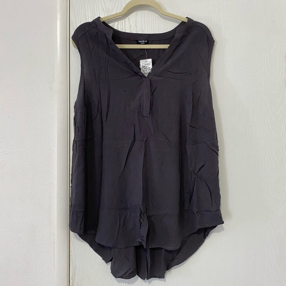 BRAND NEW GREY VNECK TUNIC